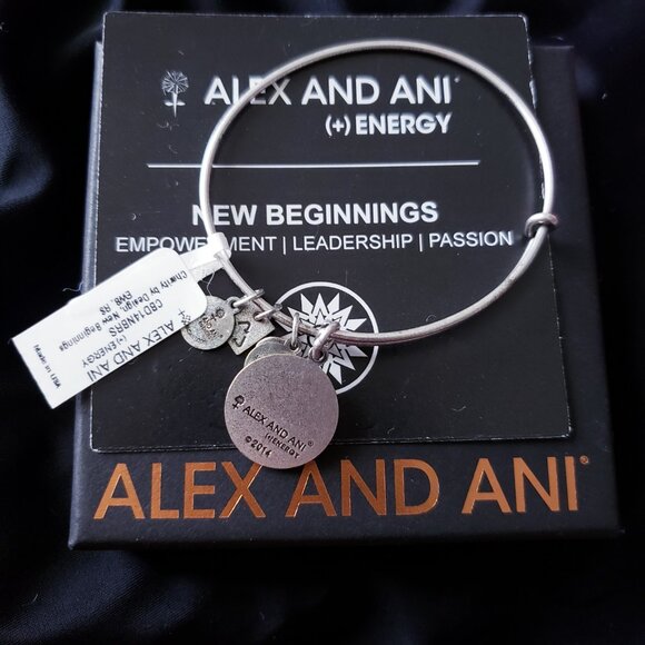 NWT Alex and Ani New Beginnings Silver Bracelet   539 - Picture 4 of 5